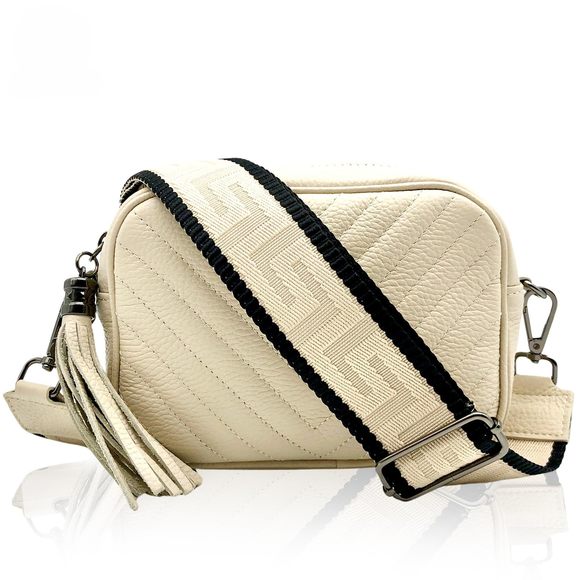 Medium Quilted Crossbody Purse - Leather, Trendy Cross Body :v - Picture 1 of 7
